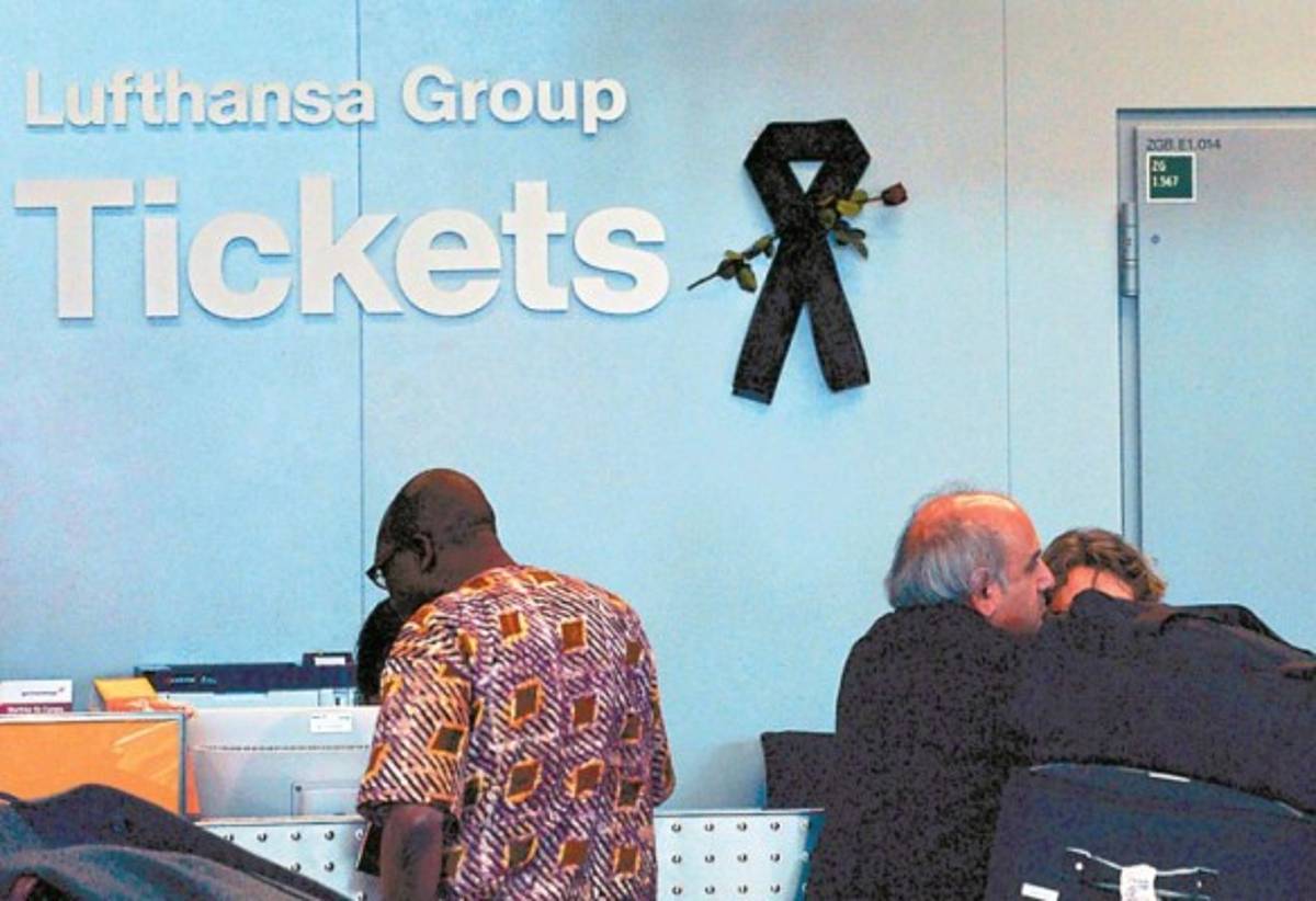 Revelan grabación del avión de Germanwings