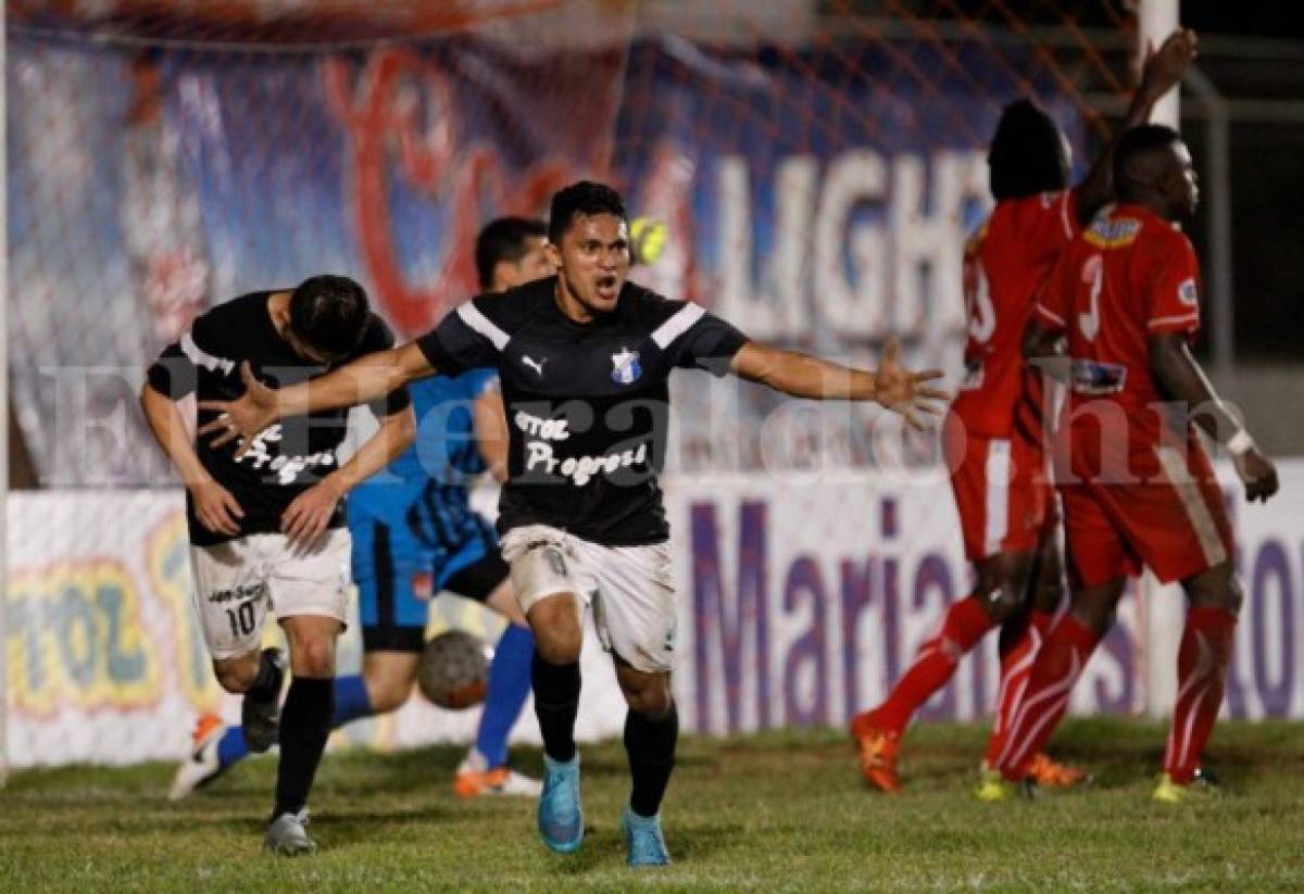 Honduras del Progreso venció 2-1 al Vida de La Ceiba