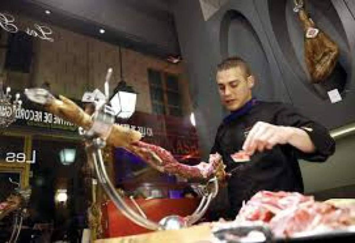 Récord en corte de jamón