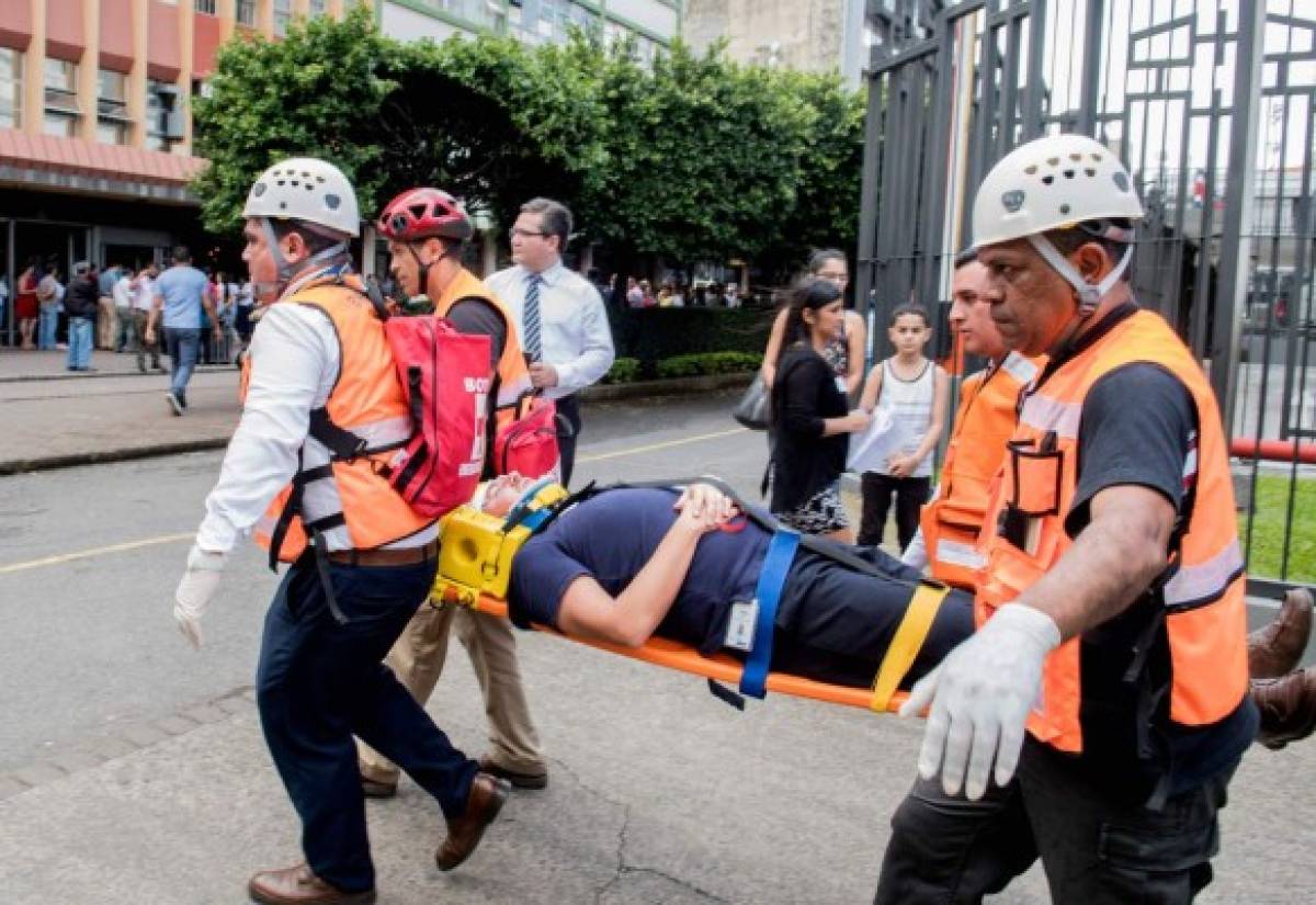Costa Rica realiza primer simulacro para responder a terremotos