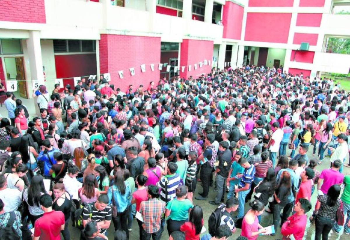 93,544 alumnos fueron excluidos de la UNAH