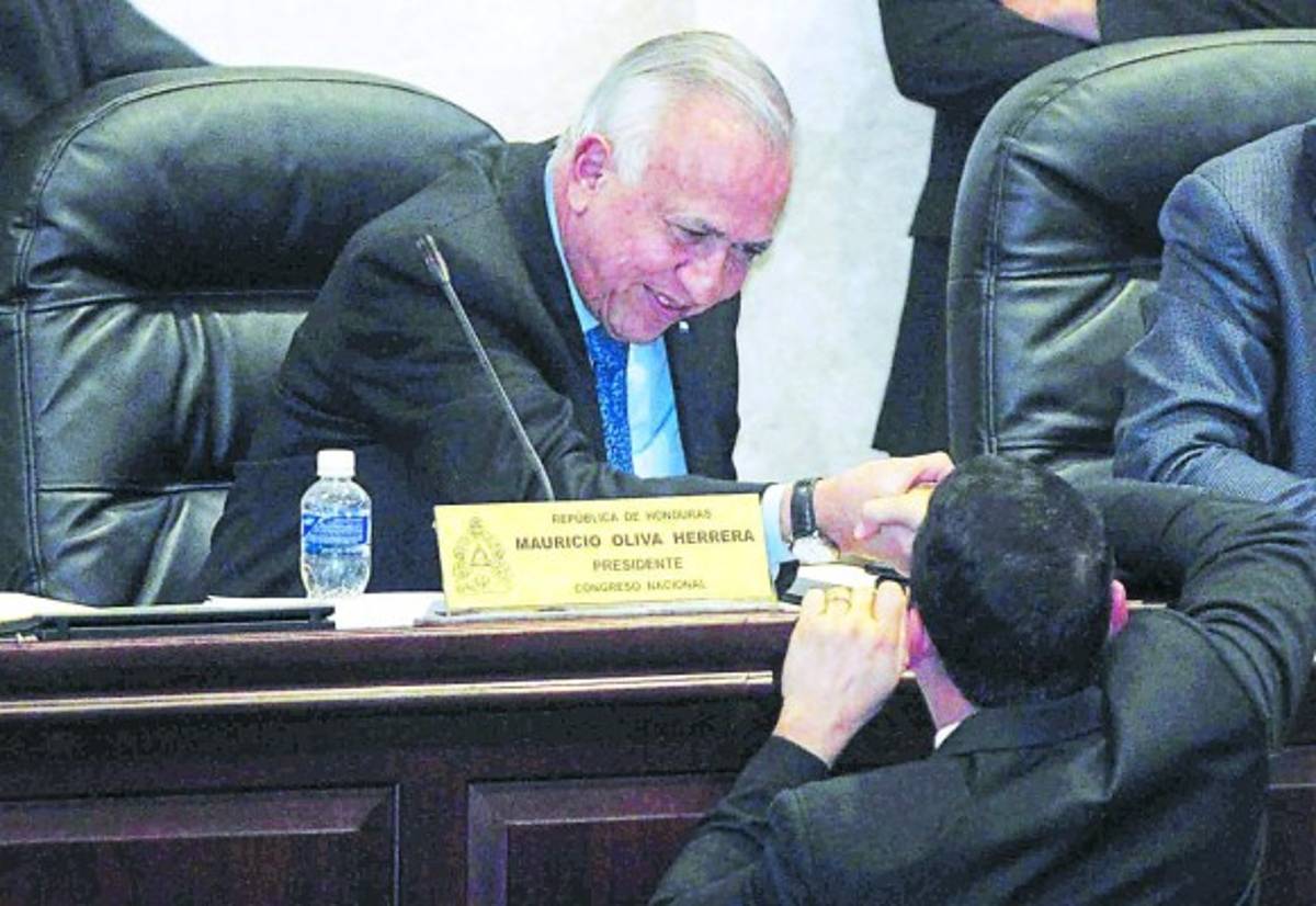 Nacionalistas dirigirán la junta provisional del Congreso Nacional