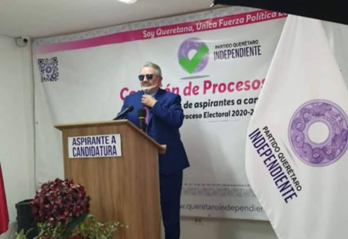 Carlos Villagrán quiere dirigir el estado donde reside desde hace 30 años.