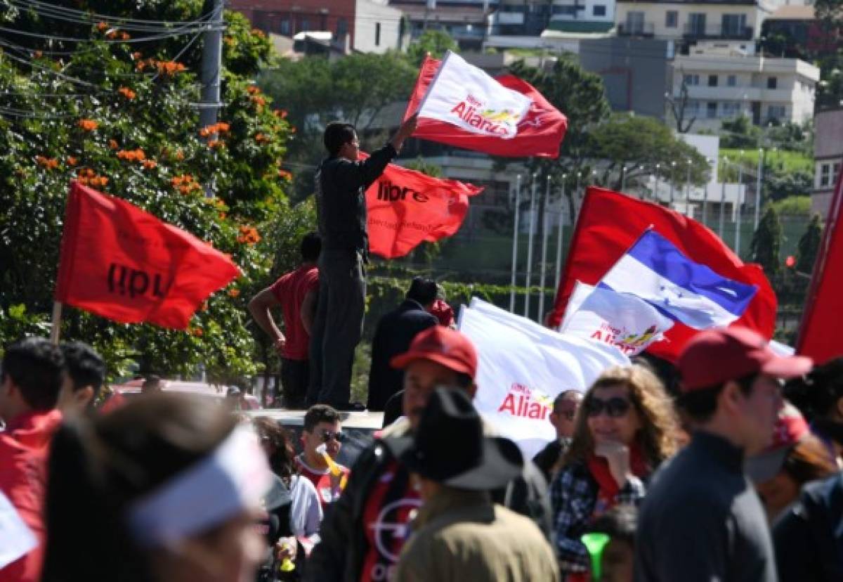 Nasralla lidera manifestación de la Alianza este domingo en la capital