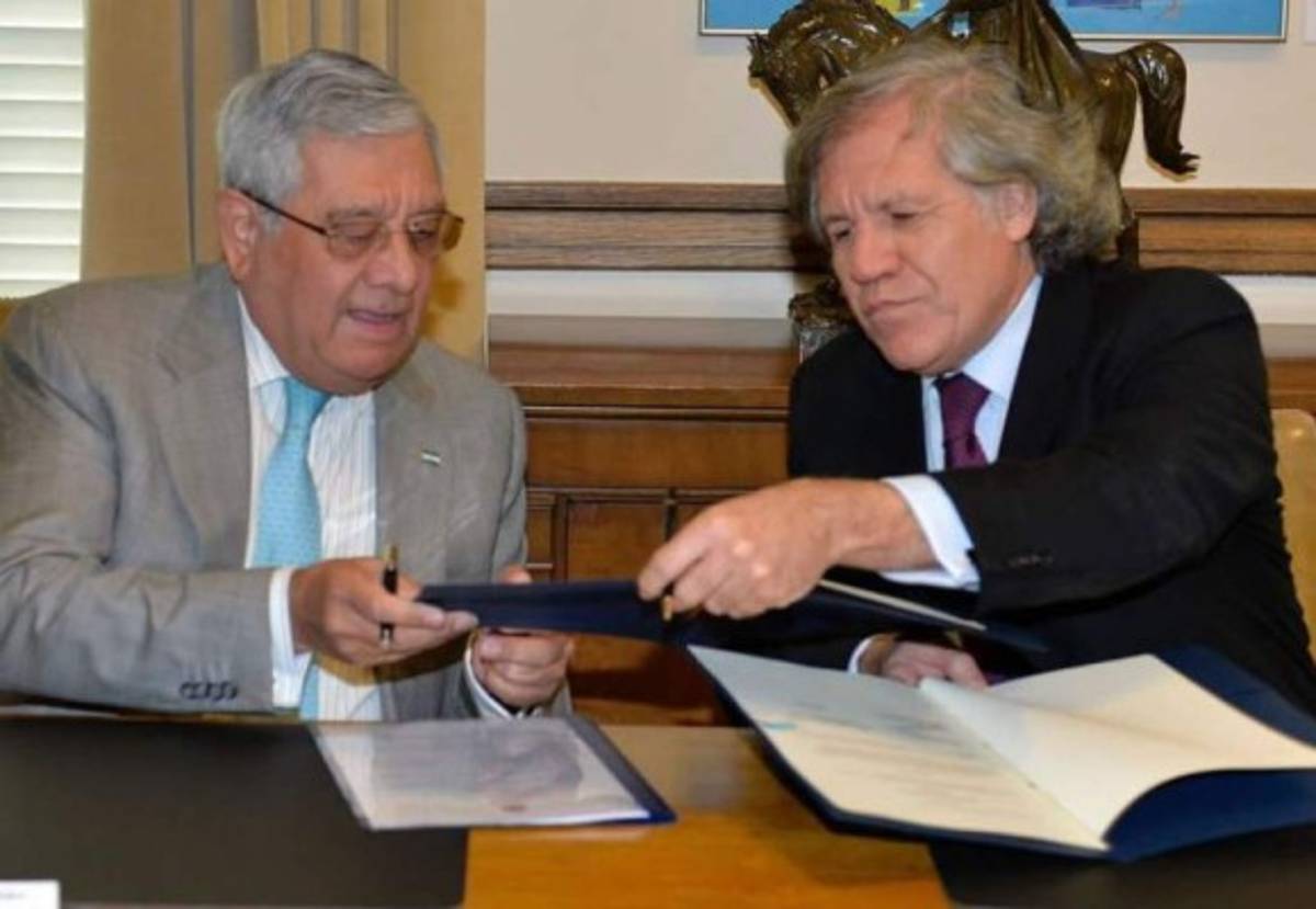 Leonidas Rosa Bautista: 'El comunicado de la OEA se debe al proceso de diálogo'