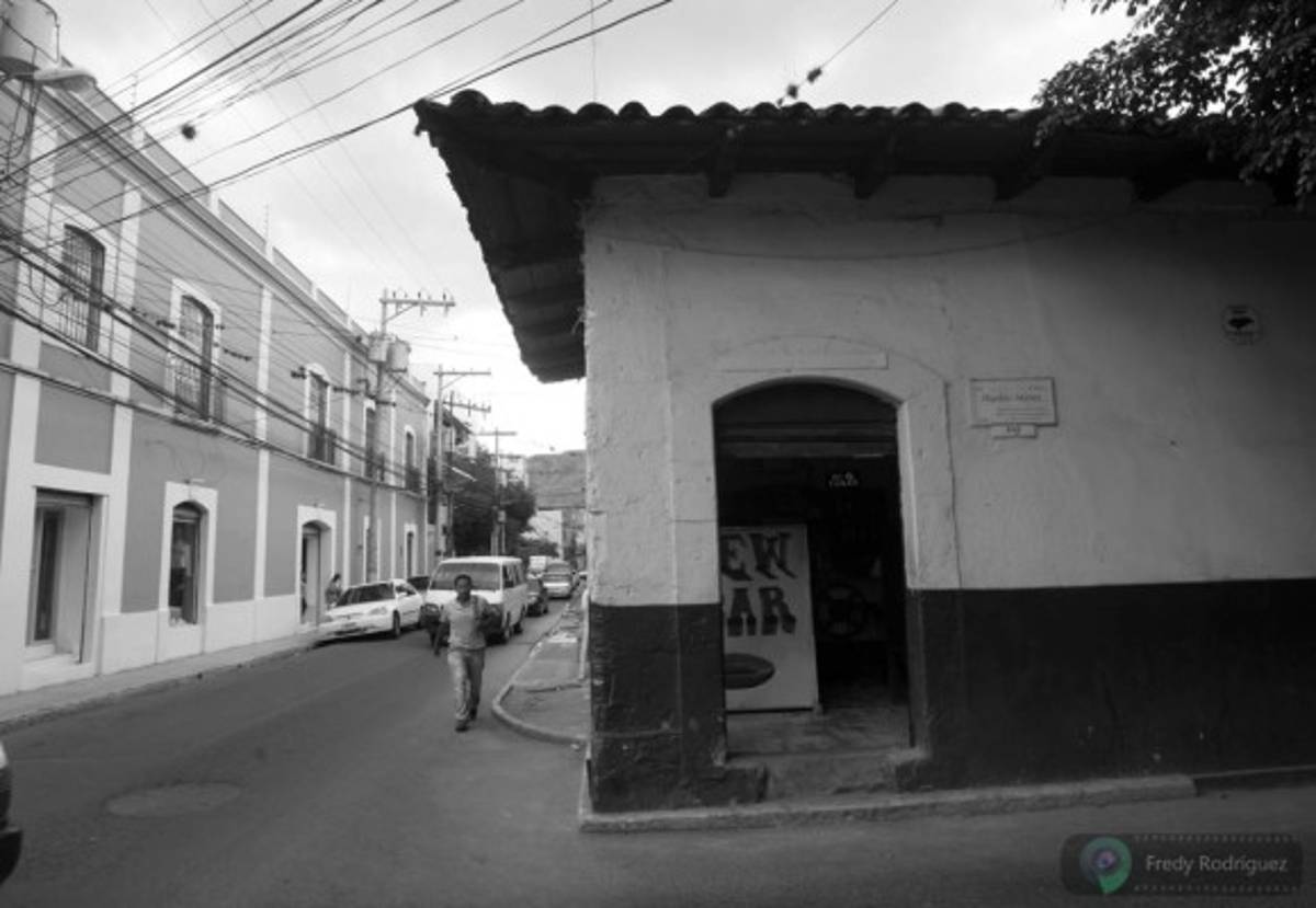Tegucigalpa en blanco y negro