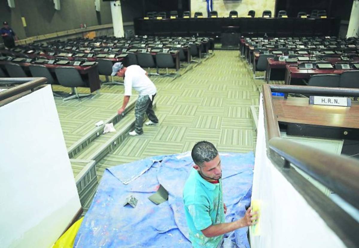 Nacionalistas dirigirán la junta provisional del Congreso Nacional