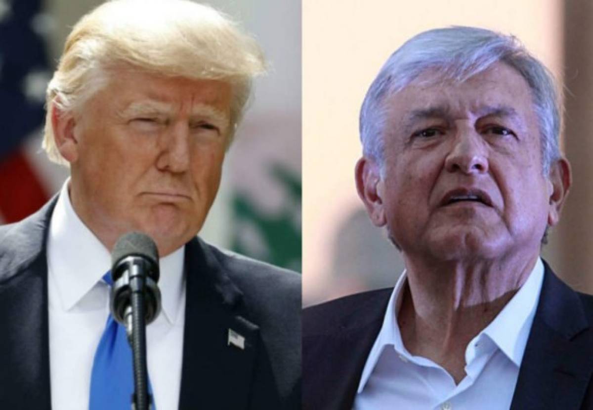 Donald Trump: 'Me agrada López Obrador'