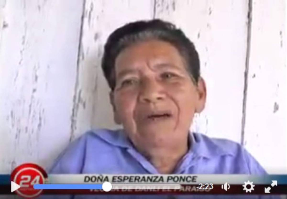 Honduras: En abandono madre de reconocido comentarista deportivo