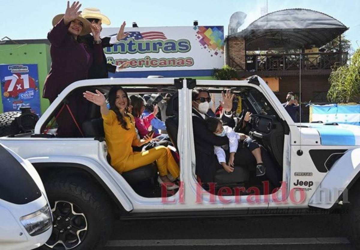 ¡No se vio, pero pasó! Curiosidades de la toma de posesión de Xiomara Castro (Fotos)