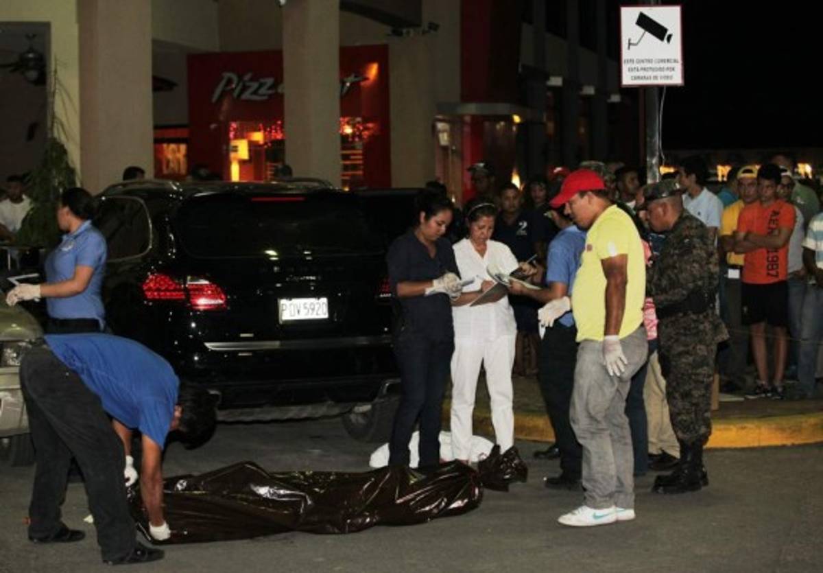 Fotos: Arnold Peralta y la escena del crimen