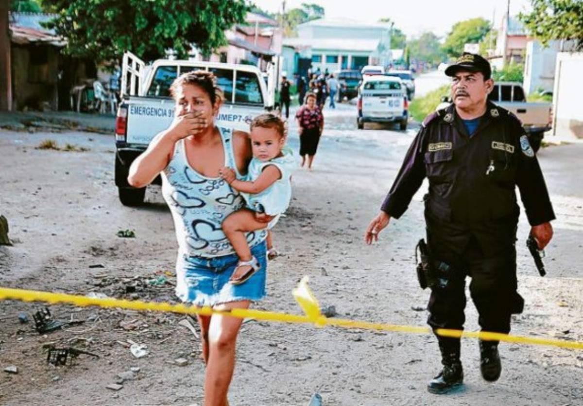 Seis muertos en enfrentamiento entre policías y pandilleros