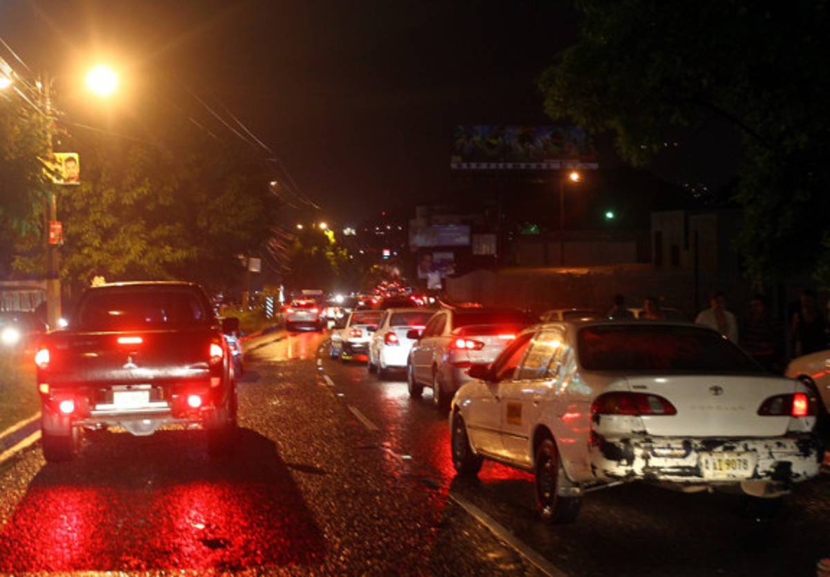 Infierno vial en Tegucigalpa
