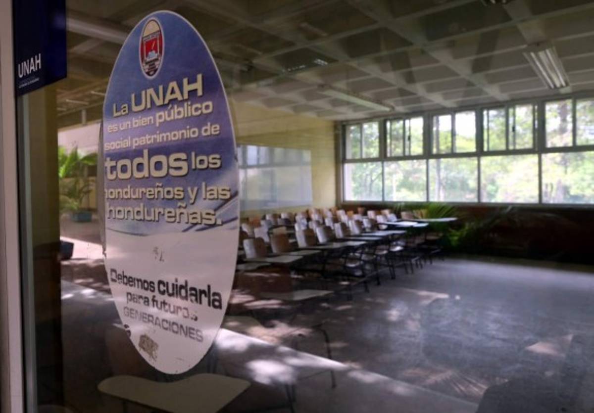 Con resguardo policial, se reanudarán clases en la UNAH