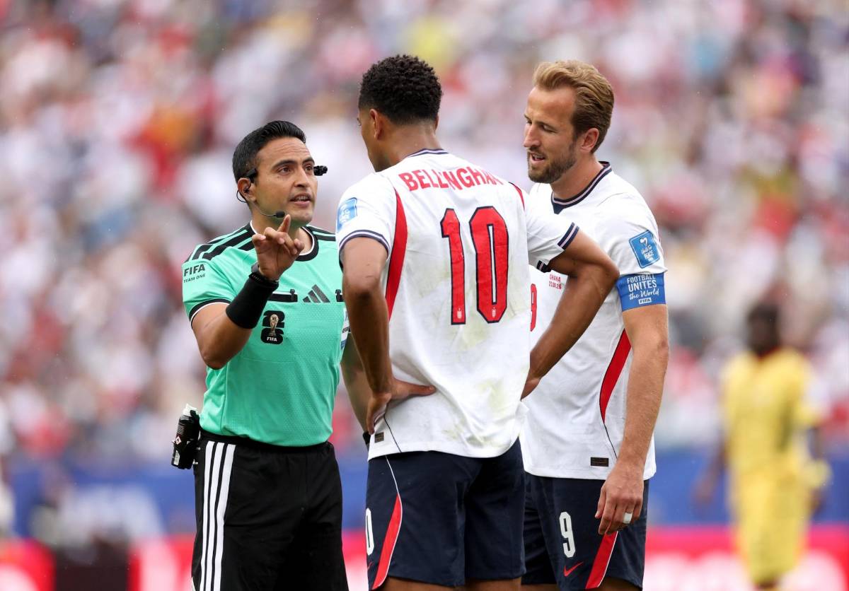 Críticas a Said Martínez tras trabajo en partido de Inglaterra-Ghana: No tiene el nivel