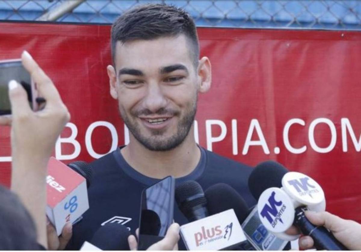 José Cañete, jugador del Olimpia: 'En Paraguay jugaba a 40 grados'