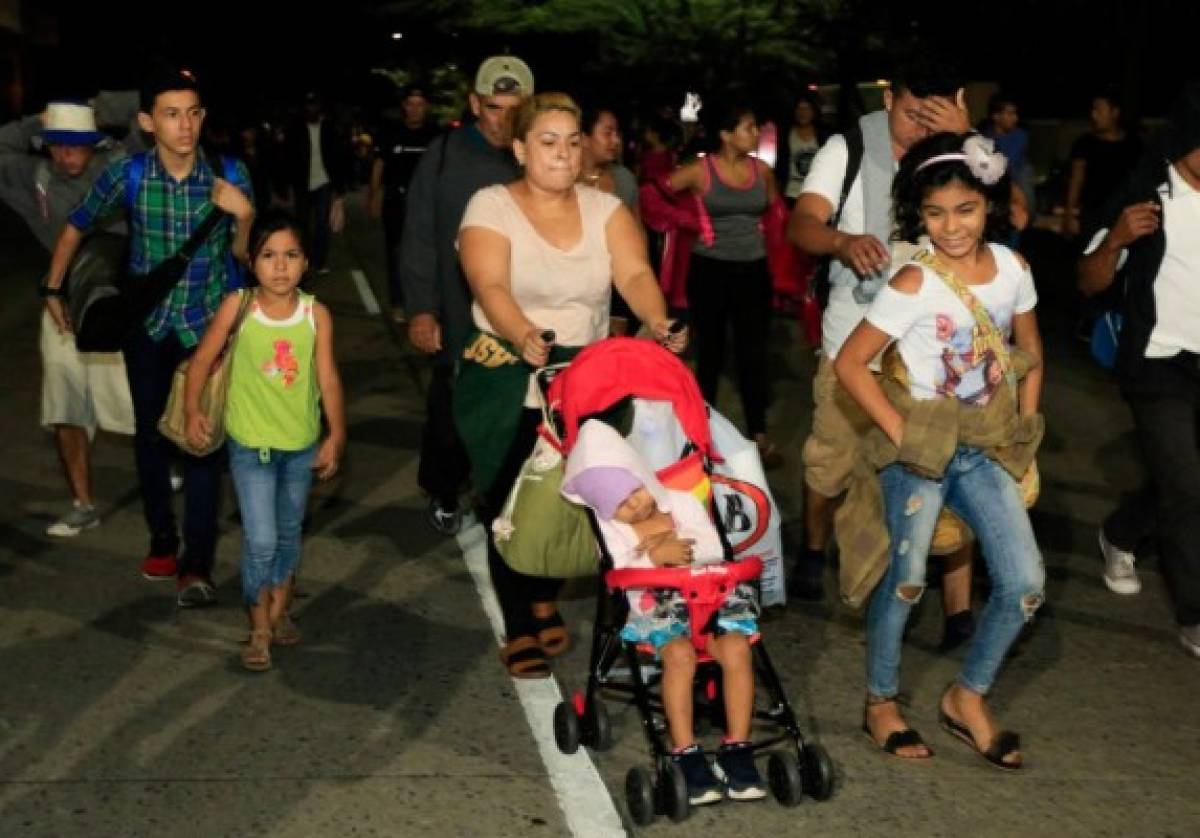 México le cerrará el paso a la caravana migrante que salió de Honduras