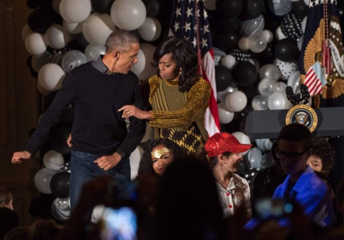 Los Obama bailan al ritmo de Michael Jackson en la Casa Blanca