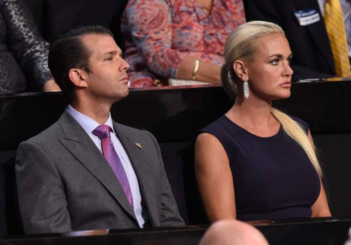 Vanessa Trump, esposa de Donald Trump Jr -hijo mayor del presidente de EEUU- pide el divorcio 