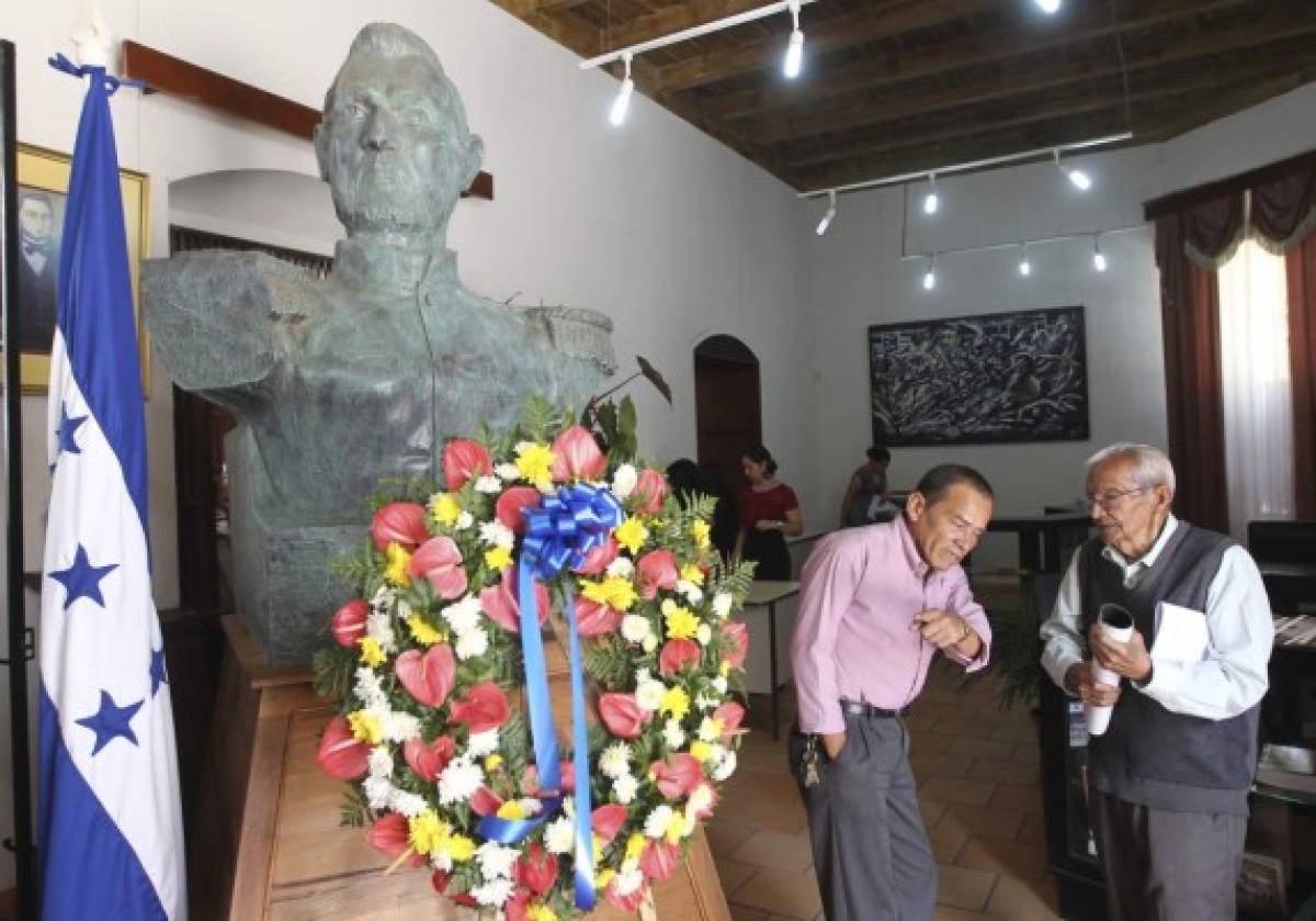 Casa Morazán rinde homenaje al prócer