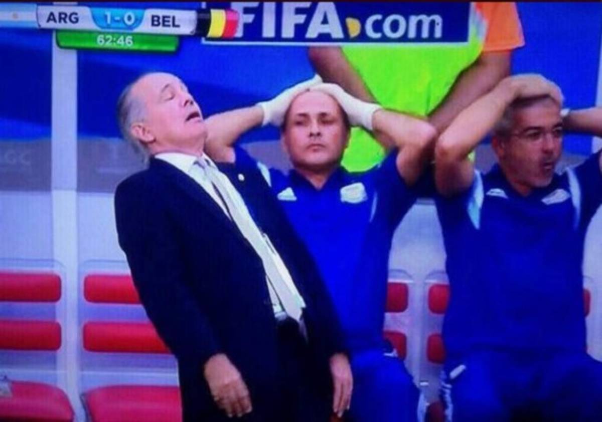 VIDEO: El blooper de Alejandro Sabella