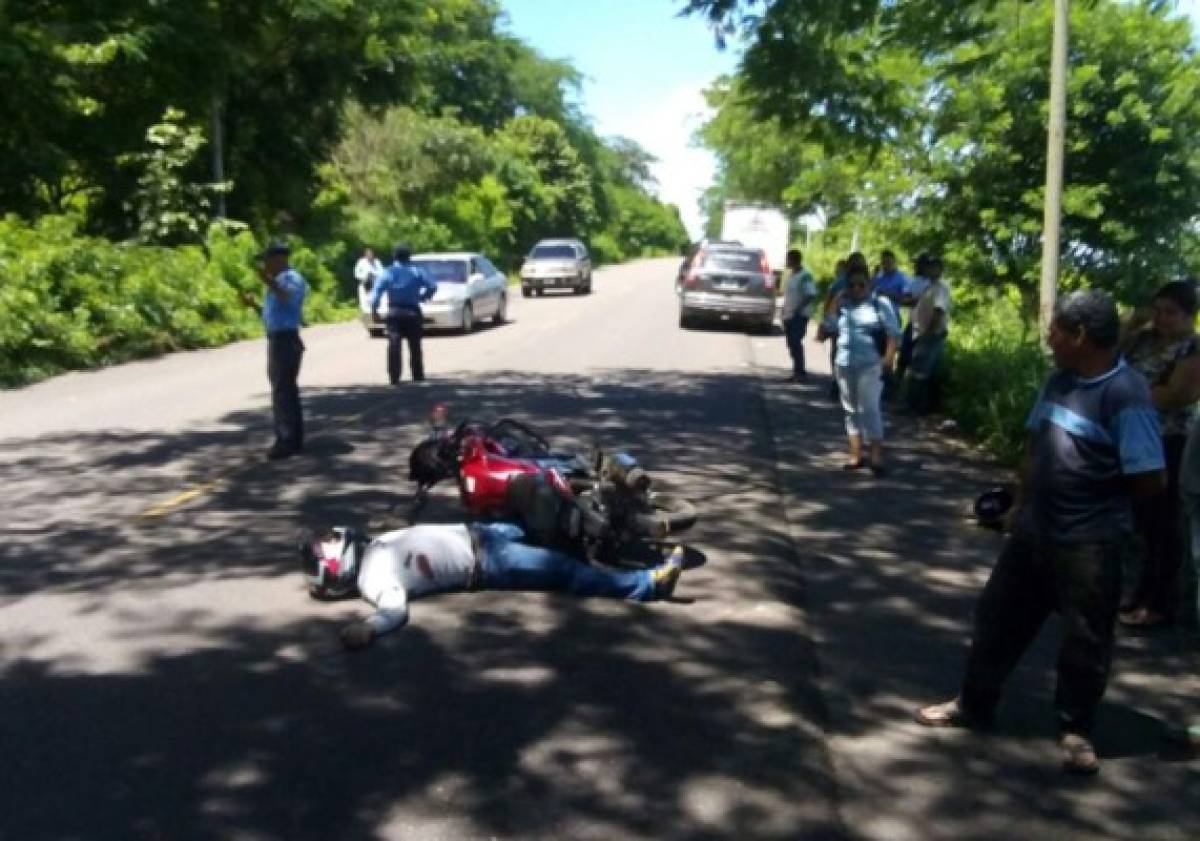 Sujetos matan a un motociclista en Juticalpa, Olancho