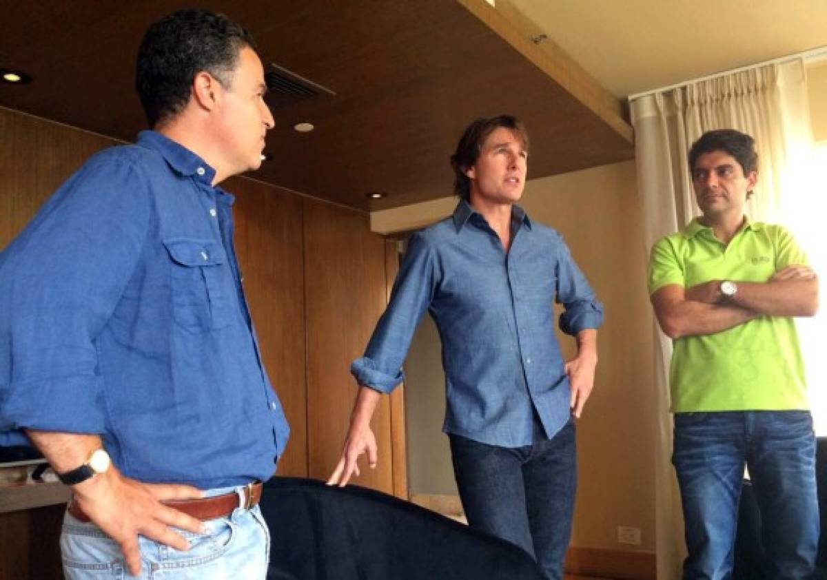 Tom Cruise habla de convertir a Medellín en ciudad fílmica