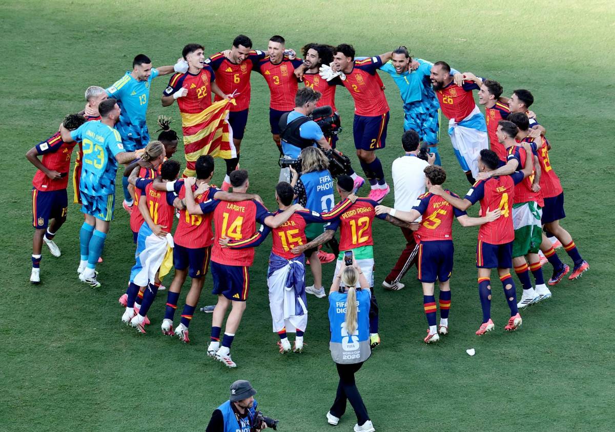 Llanto de Lamine Yamal y pelea de jugadores: Así celebró España tras coronarse campeón del Mundo