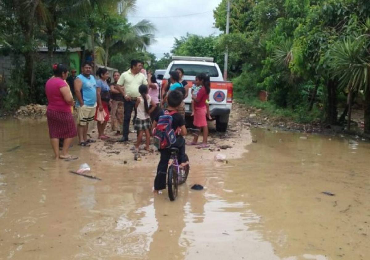 Lluvias dejan más de 2.000 afectados el fin de semana en Guatemala