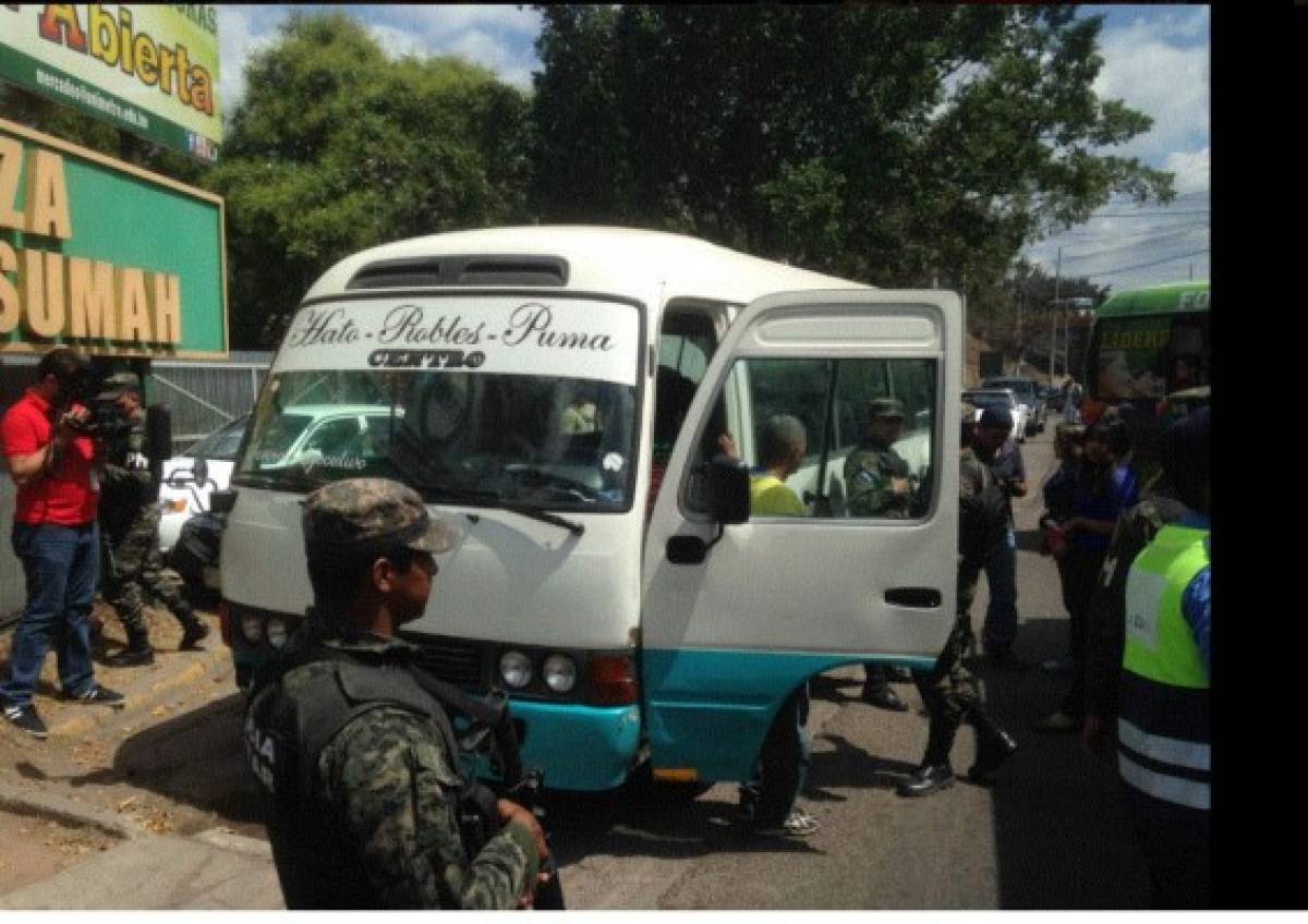 Conductor de rapidito sobrevive al lanzarse de bus durante tiroteo en el bulevar Centroamérica