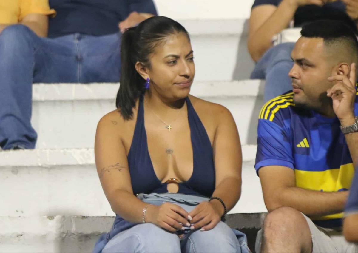 Esposa de directivo y chica misteriosa sorprenden: Linduras en el Motagua vs Alajuelense