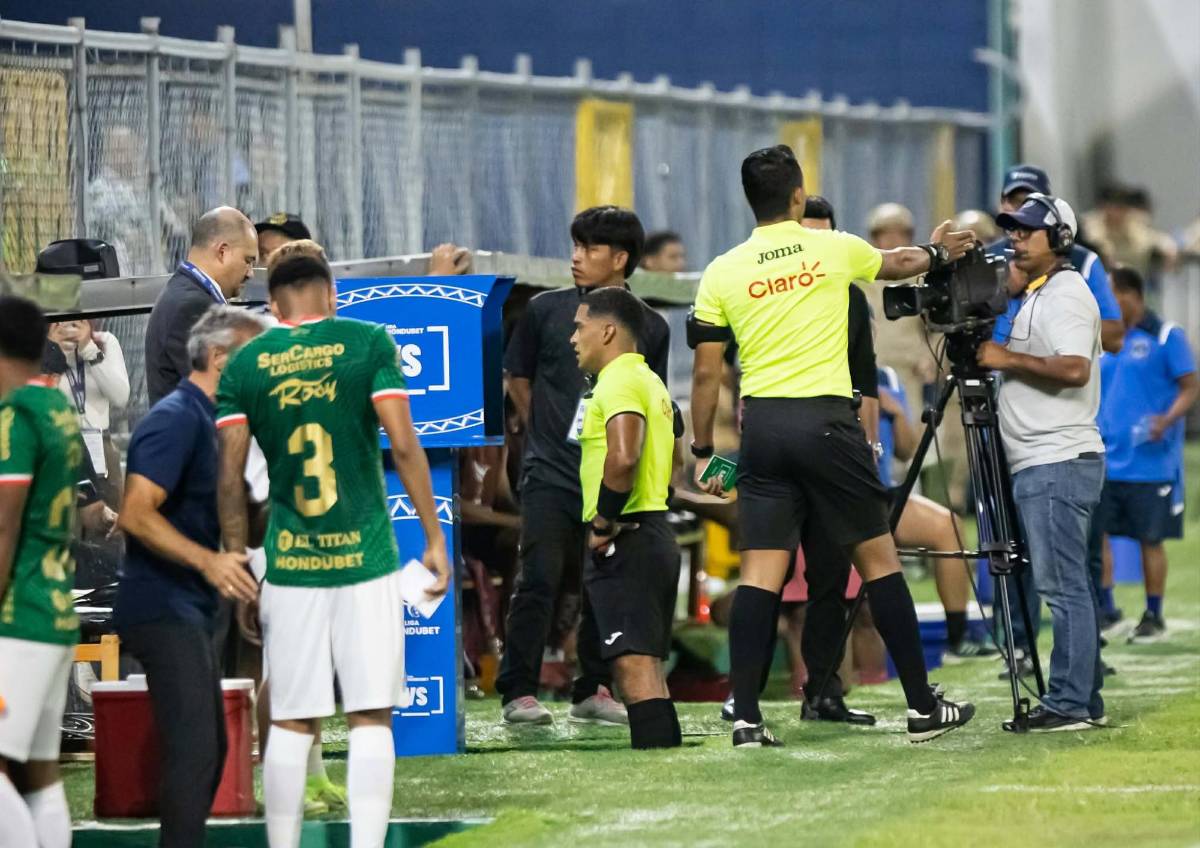 Motagua sufrió ante Marathón, modelo se robó el show y uno de los indisciplinados en el Morazán