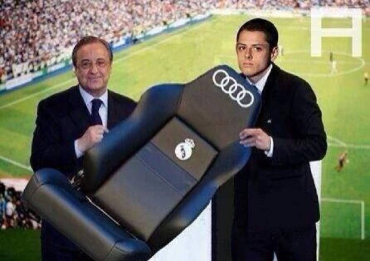 Los memes por el fichaje del Chicharito al Real Madrid