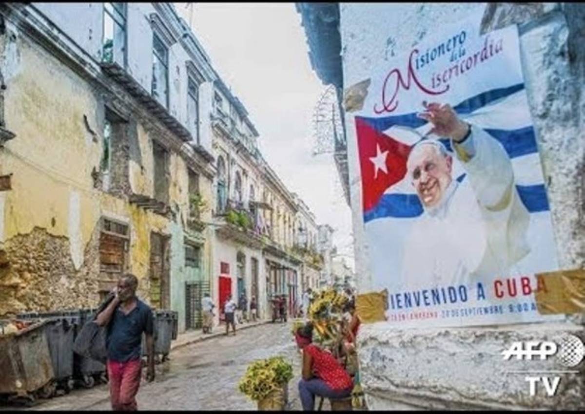 El Papa se despide de la calidez de Cuba antes de partir a EEUU