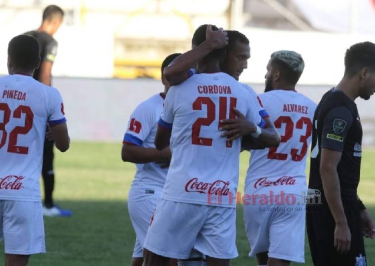 Olimpia le ganó 5-0 a Honduras de El Progreso en el Nacional