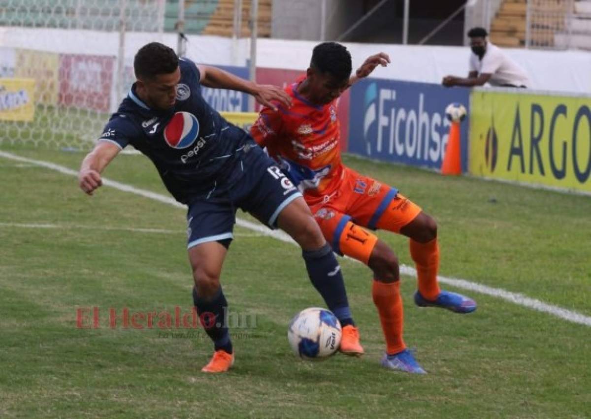 Motagua perdió 0-1 ante los Lobos de la UPN en el Nacional