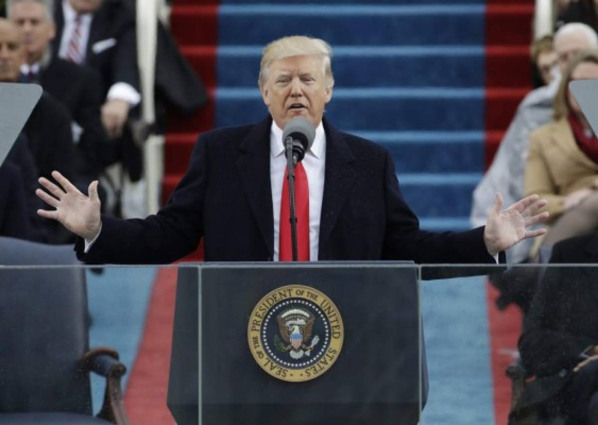 Trump en su discurso inaugural: Hoy estamos regresando el poder de Washington al pueblo