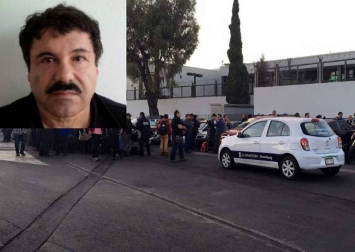 'El Chapo' Guzmán llega a la capital mexicana tras su captura