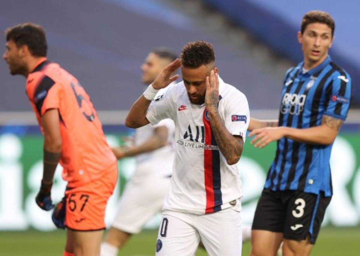 VIDEO: La increíble falla de Neymar ante el Atalanta