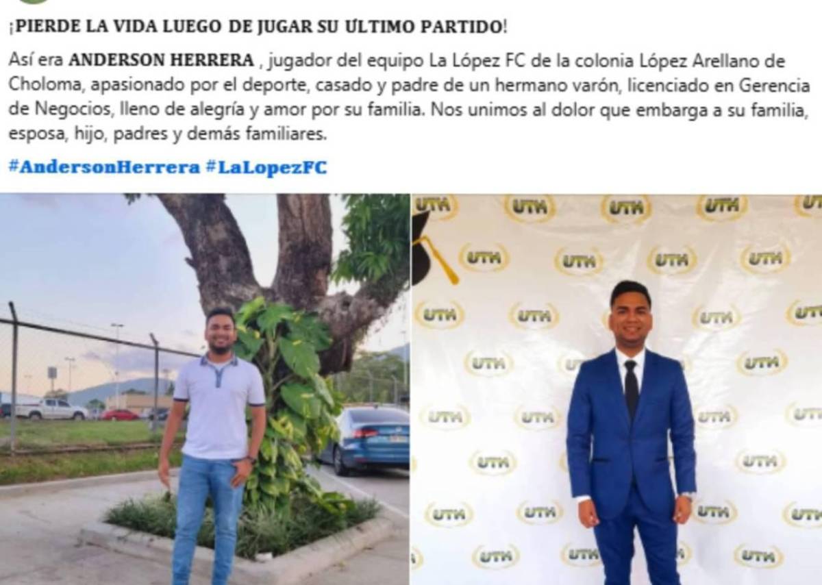 Jugador hondureño muere de forma inesperada: Familiares y compañeros no lo pueden creer Jugador hondureño muere de forma inesperada: Familiares y compañeros no lo pueden creer