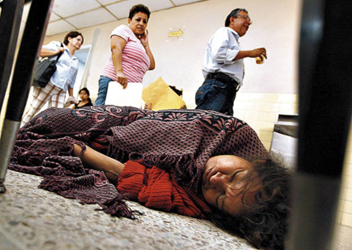 Drama de pacientes se mantiene en sistema sanitario de Honduras