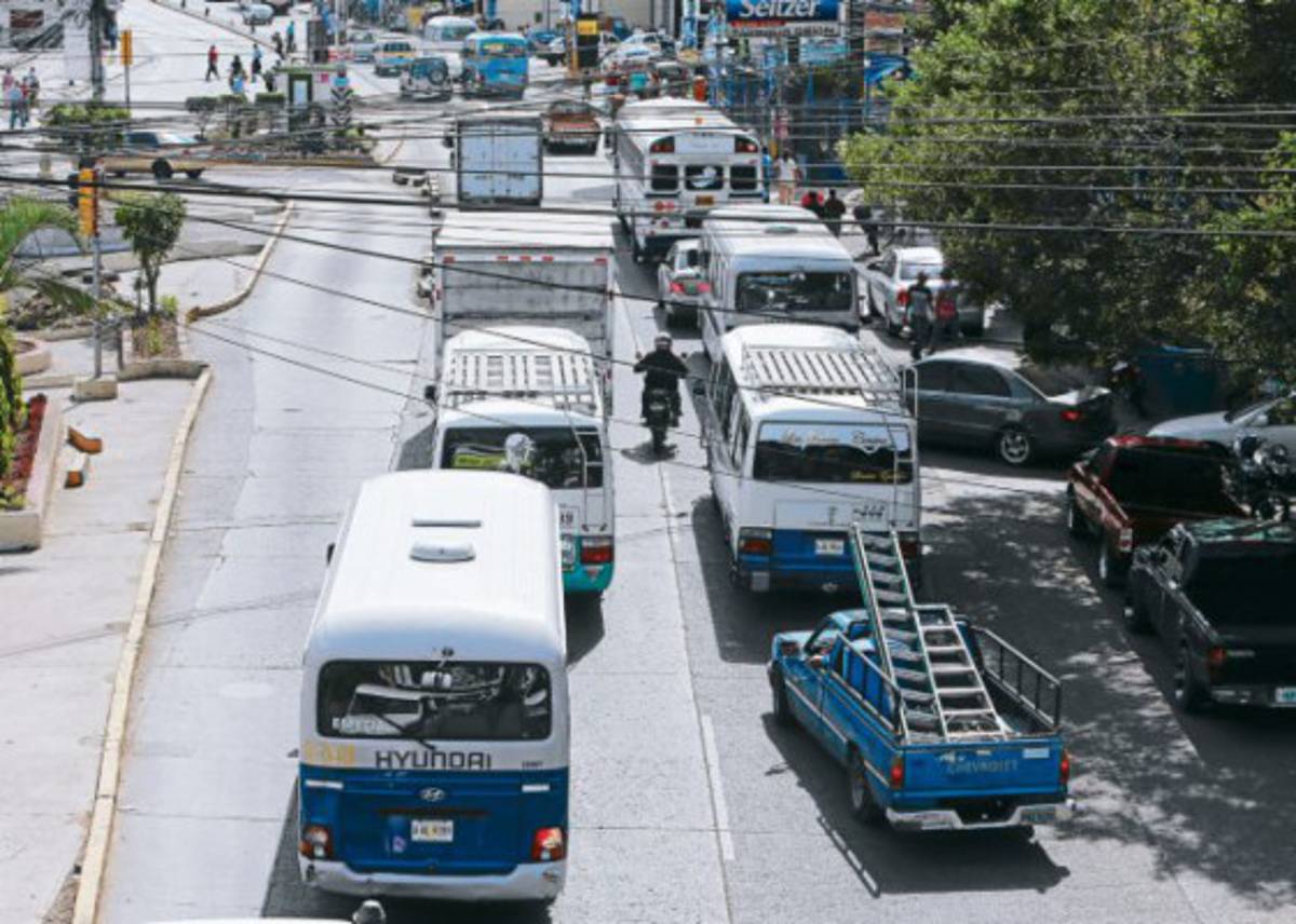 Buses saturan el 85 por ciento de las rutas del transporte