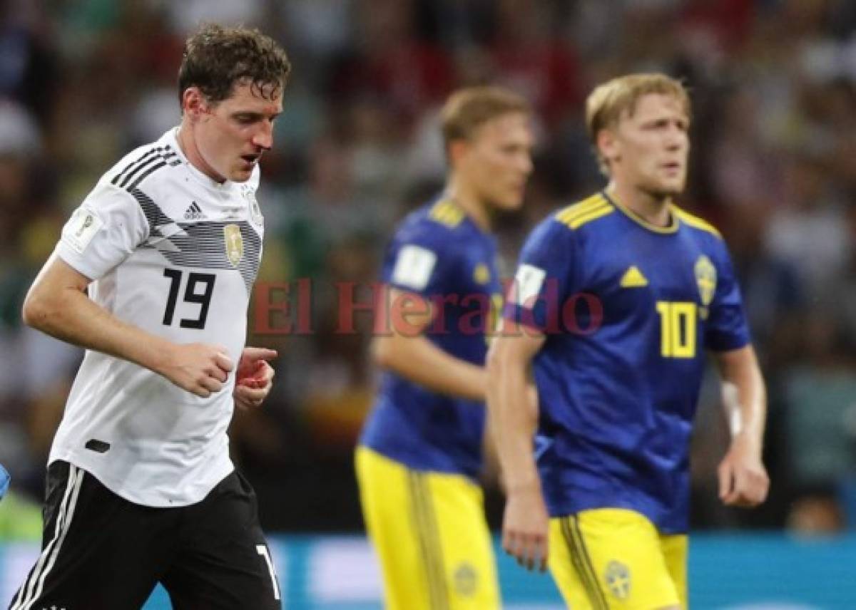 Alemania vs Suecia: Así fue la patada que Ola Toivonen le dio en la cara a Sebastián Rudy