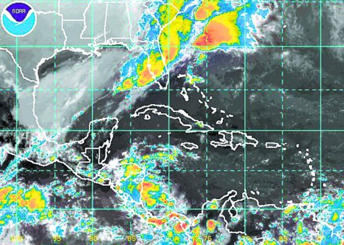 Frente frío débil ingresa a Honduras