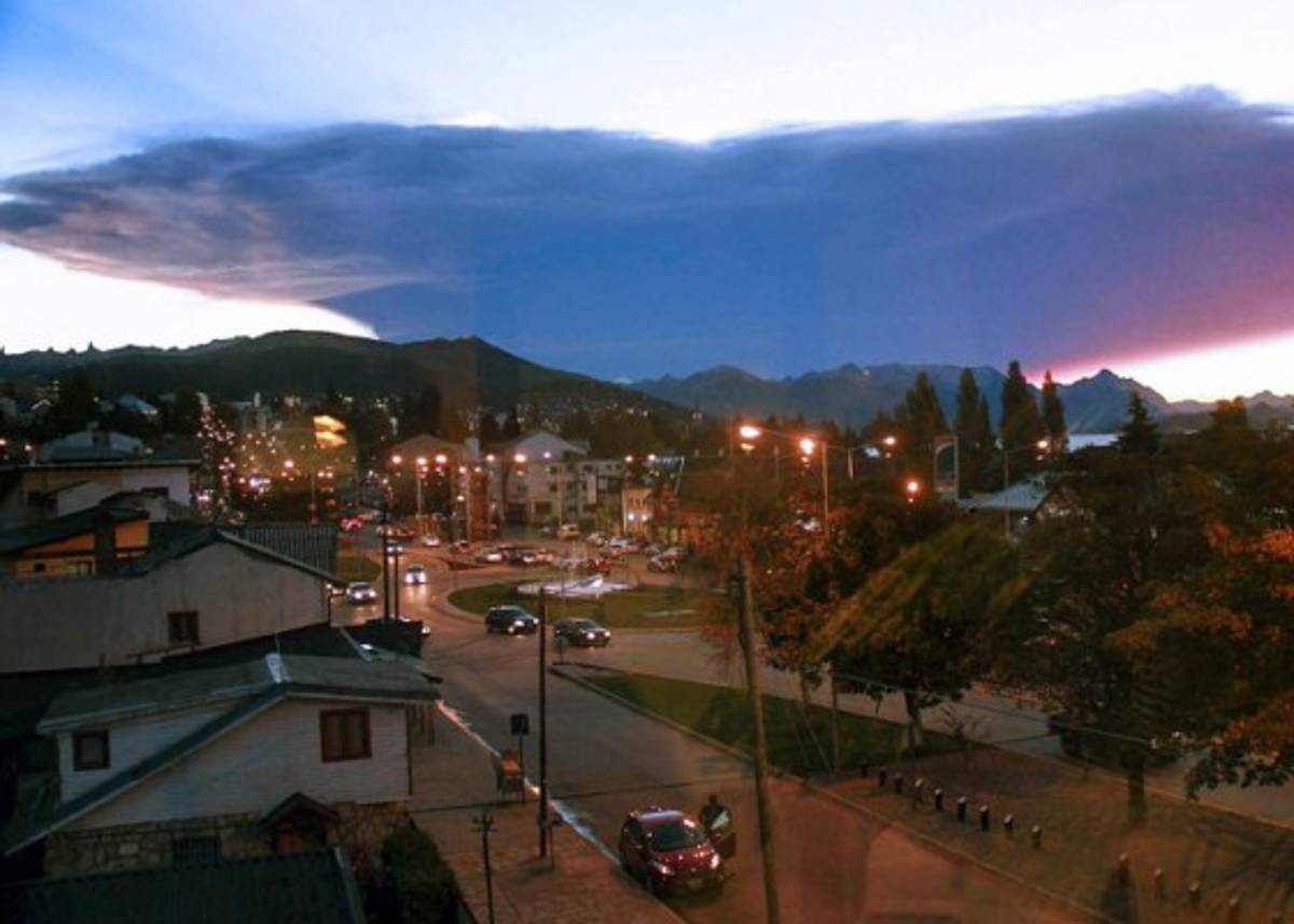 Cenizas de Calbuco en Chile, Argentina y Uruguay