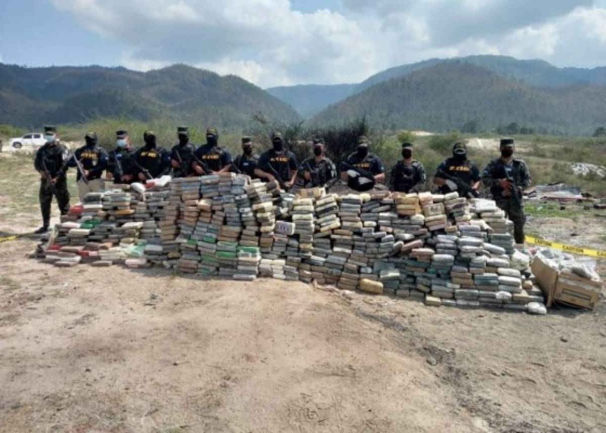 Honduras: Incineran casi tres toneladas de cocaína decomisada