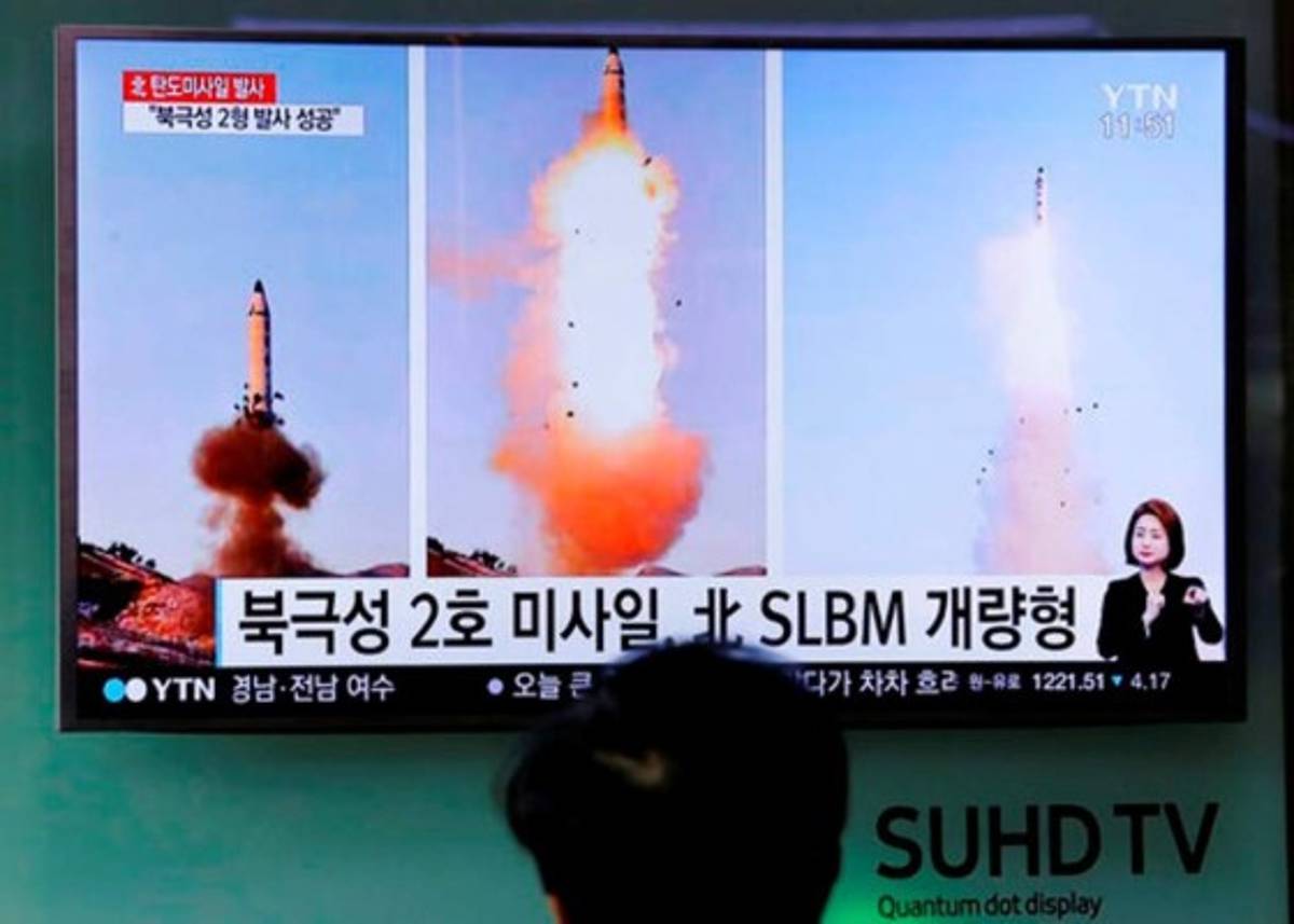 EEUU confirma que Corea del Norte lanzó misil balístico de corto alcance