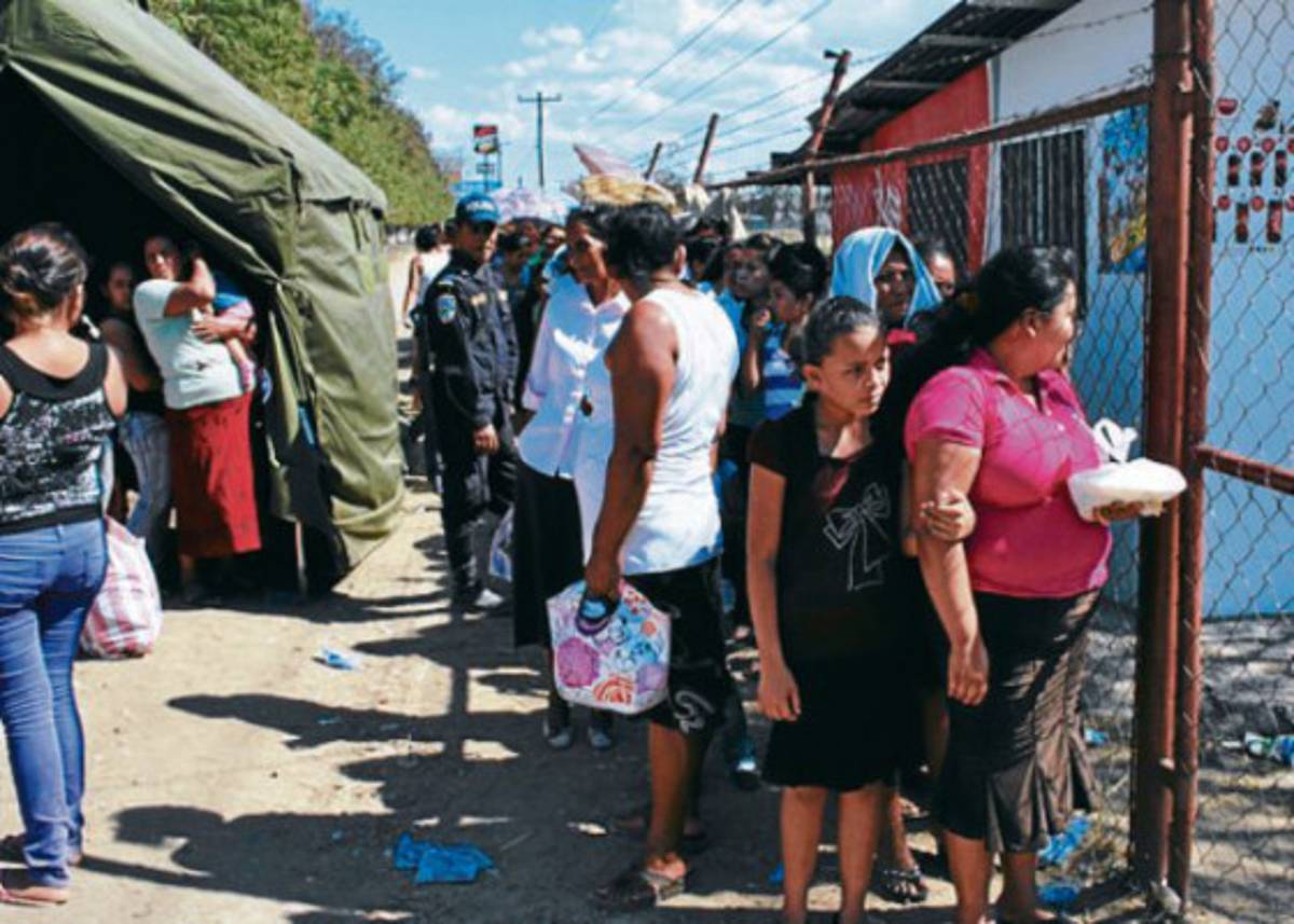 Listado de sobrevivientes del incendio en penal