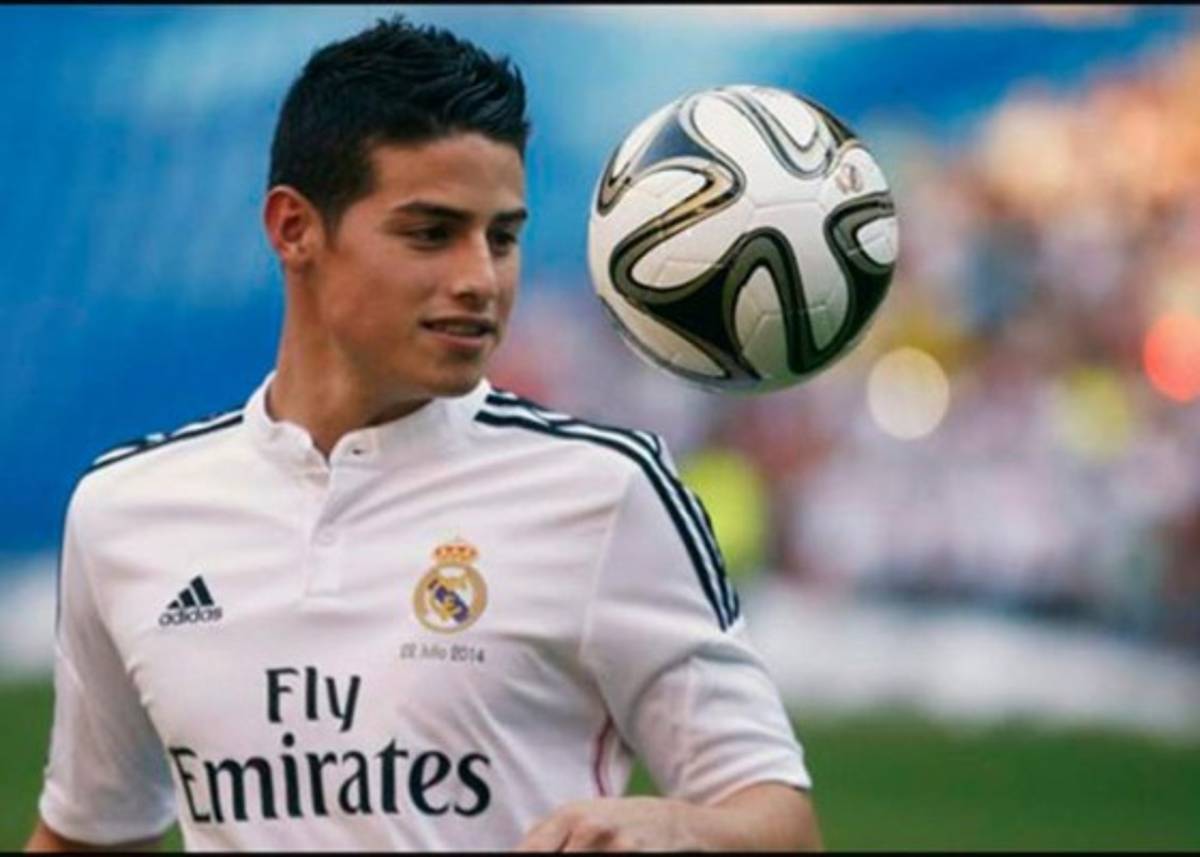 ¿Cristiano Ronaldo o Andrés Iniesta? la esposa de James lo tiene claro