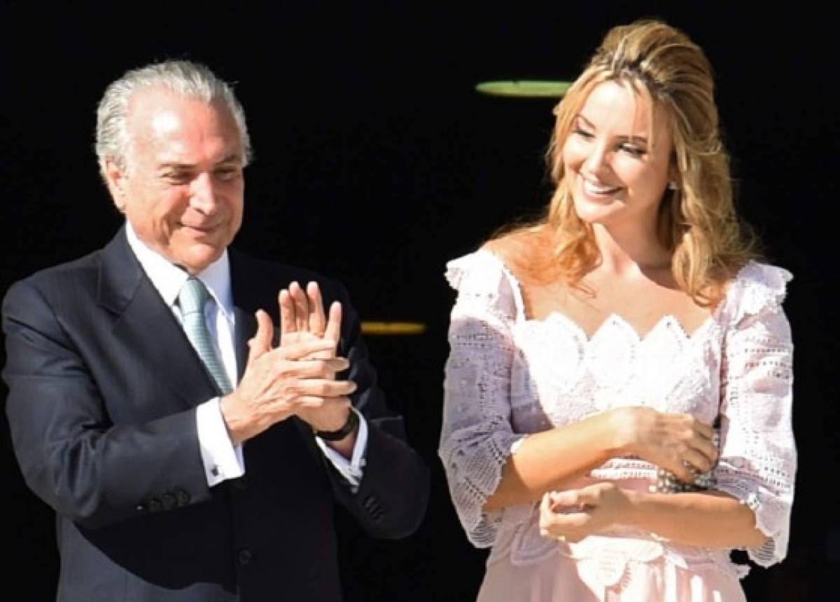 Marcela Temer, la bellísima primera dama de Brasil  